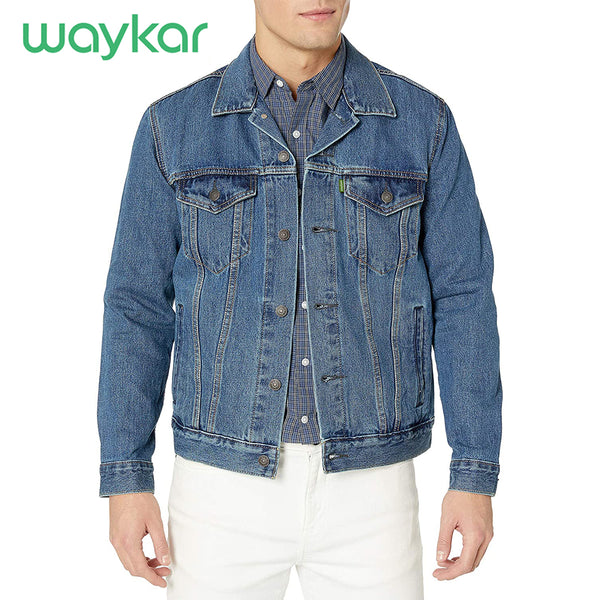 Waykar Men's Denim Jacket